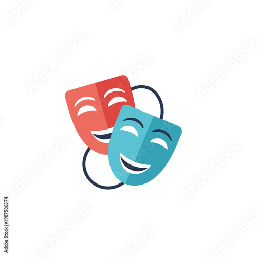 Theater Masks Comedy and Tragedy