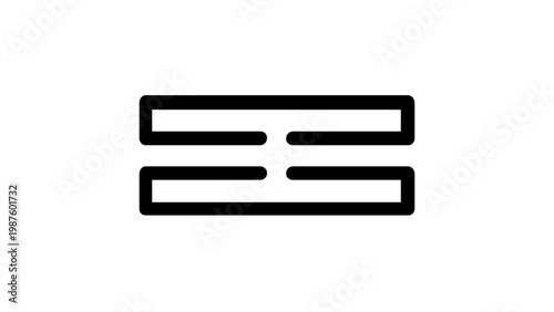 Minimalist Plus Sign Vector Icon Illustration, Modern Geometric Mathematical Symbol using Negative Space for UI/UX Design, Scalable Flat Line Art Graphic for Web and Mobile Apps, AI-Generated Asset