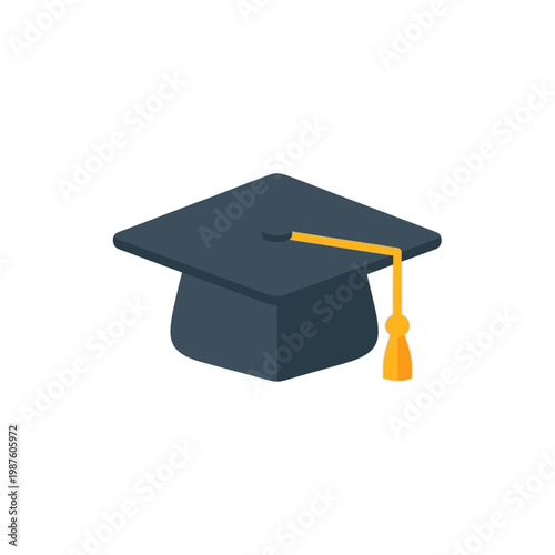 Graduation Cap Icon - Symbol of Education and Achievement