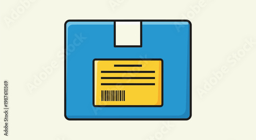 Floppy disk data storage device.