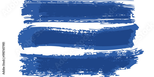 Fotografía Abstract Blue and White Grunge Background with Halftone Style