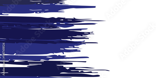 Konstfotografi Abstract Blue and White Grunge Background with Halftone Style
