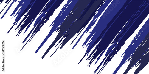 Bild auf Leinwand Abstract Blue and White Grunge Background with Halftone Style