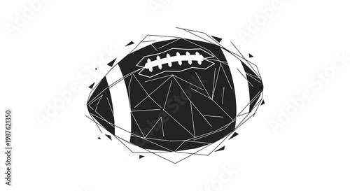 American Football Ball Sports Equipment.