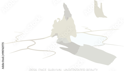 Chips and Salsa Minimalist Illustration for Mexican Food or Restaurant