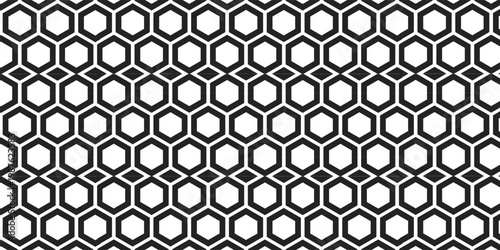 abstract black white stripe line. geometric hexagon texture background. polygon pattern. retro styled concept.