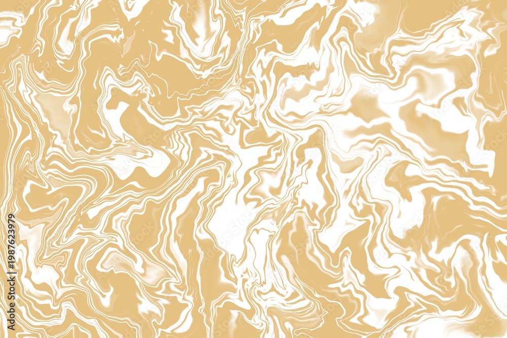 Fototapeta premium Abstract Marbled Swirls in Warm Beige and White Tones.