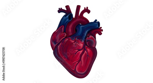 Anatomical Heart Illustration