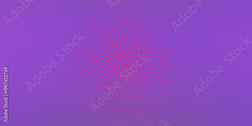 Relaxed African American Man Listening Music In Wireless Airpods Earphones In Neon Light, Smiling Black Guy Wearing Bluetooth Earpods Enjoying Favorite Songs Over Purple Background, Panorama eps 10