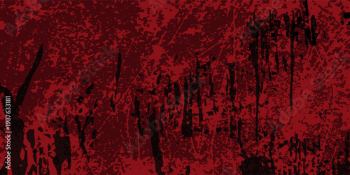 Intense red smoke burst effect over black backdrop. Ideal for dramatic visuals, horror themes, or music artwork. eps 10