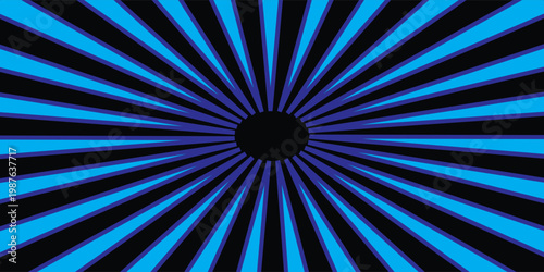 radial burst pattern backgrounds. Suitable for retro designs, poster templates, or optical illusion concepts.