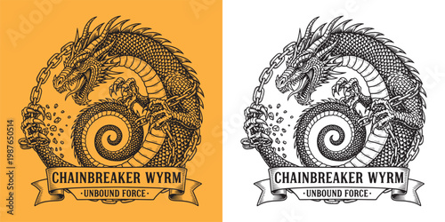 Chainbreaker Wyrm Unbound Force Dragon Breaking Iron Chains