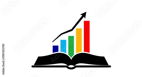 Business Growth and Education Concept Vector Illustration