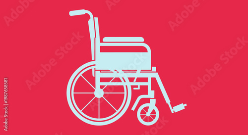Accessible Transportation Icon Representing Mobility and Independence