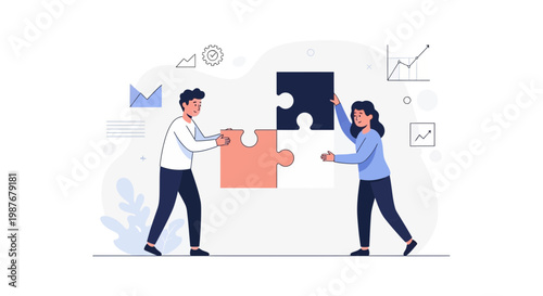 Teamwork, collaboration, business strategy, puzzle pieces, success, partnership, problem solving