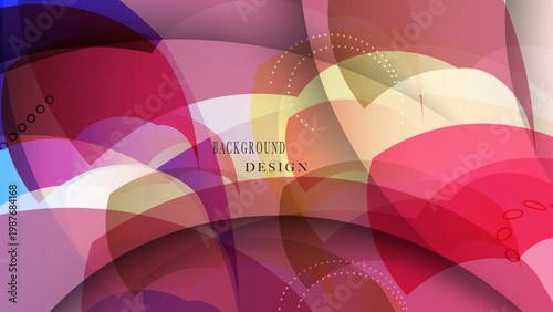 Geometric background colorful shape
