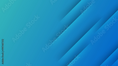 Refreshing azure blue gradient background with clean diagonal shapes and minimalist aesthetic for web design