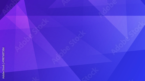 Elegant purple and violet abstract background with geometric crystal shapes and luxury dark gradient