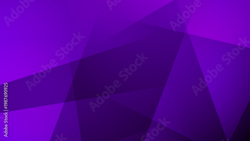 Stylish purple and violet abstract background with layered polygonal shapes and soft gradients for creative digital media