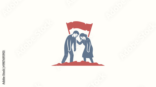 People Under a Flag Concept of Political Fatigue