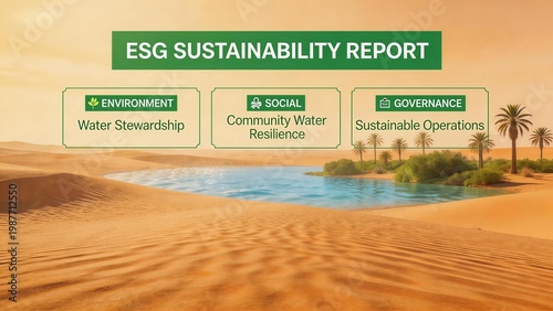 Desert Oasis with Sustainability Report