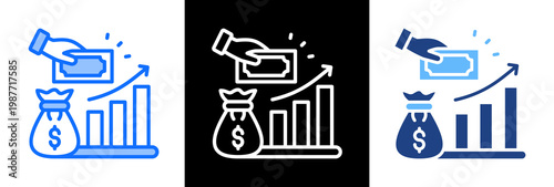 Output Growth triplestyle icon