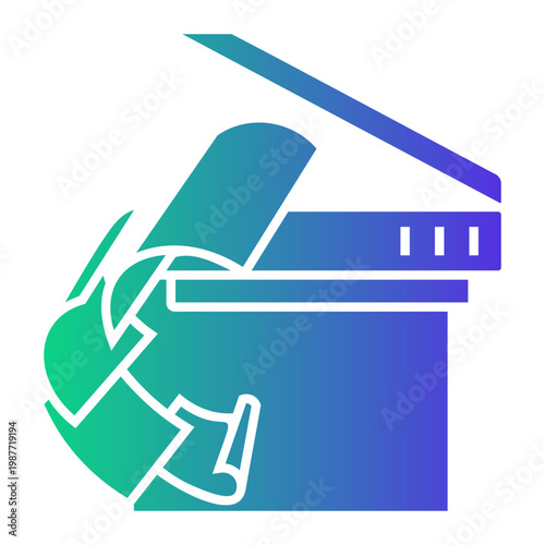 duplicate Gradient icon