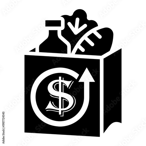 inflation Solid icon