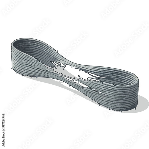 3D Printed Object, Abstract Sculpture, Modern Design, Geometric Shape, Gray Material