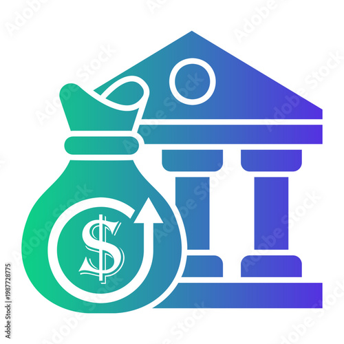 inflation Gradient icon