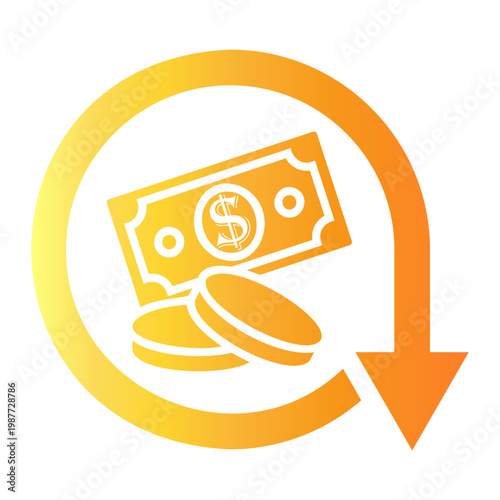 inflation Gradient icon