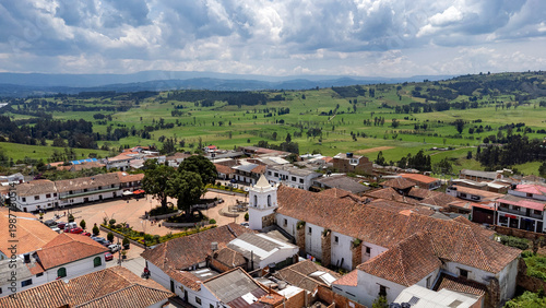 Sotaquirá, Boyaca - Colombia. March 4, 2026. Aerial view with drone, it is 2,860 meters above sea level.