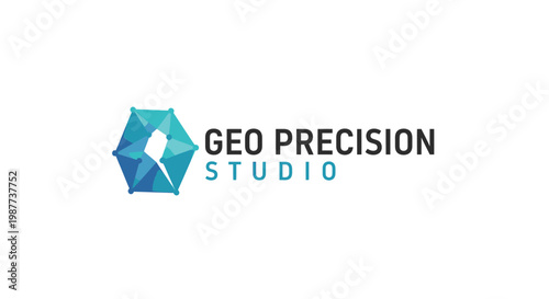 Geo Precision Studio Logo Design.