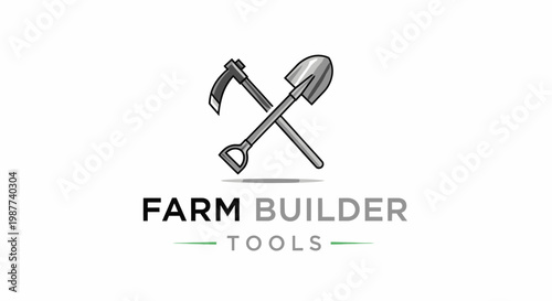 Farm Builder Tools Logo Design 1.