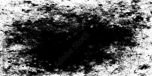 abstract black and white scratch grunge dust texture with distressed particles rough noise overlay and gritty monochrome vector illustration design