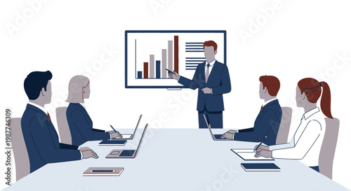 Business people in a meeting room 2.