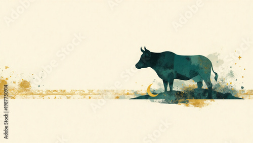 Eid al adha background, invitation and islamic background
