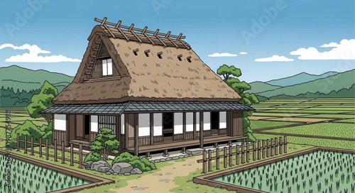 village in the mountains