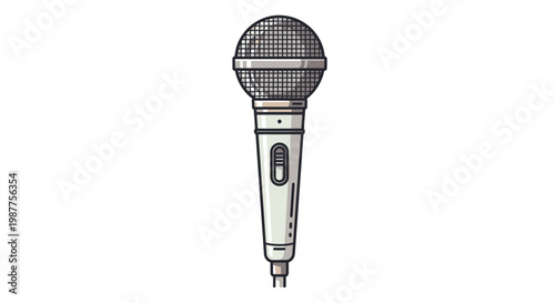 Microphone device for sound recording music.