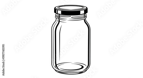 empty glass bottle
