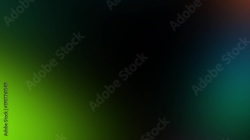 Dark green red glow. Modern seamless motion loop background designed for video productions, digital presentations, social media content, and animated wallpaper projects