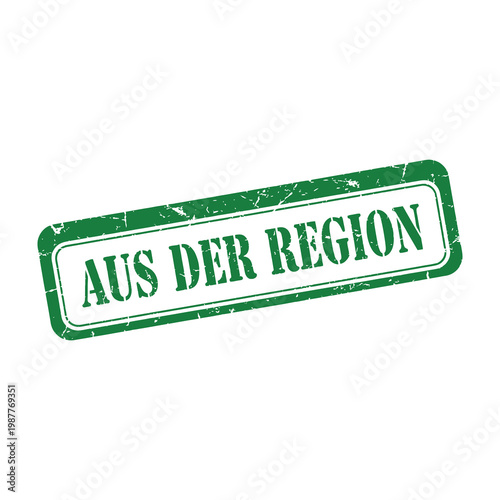 Green Aus Der Region stamp