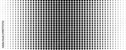 grunge Halftone white and black dots pattern and black gradient grunge texture background. Dotted line comic sport style vector illustration