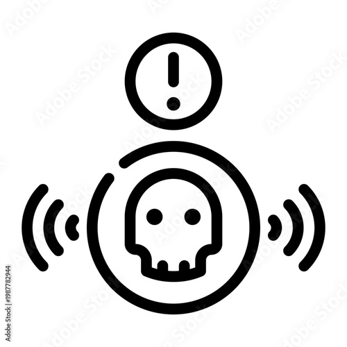 warning line icon