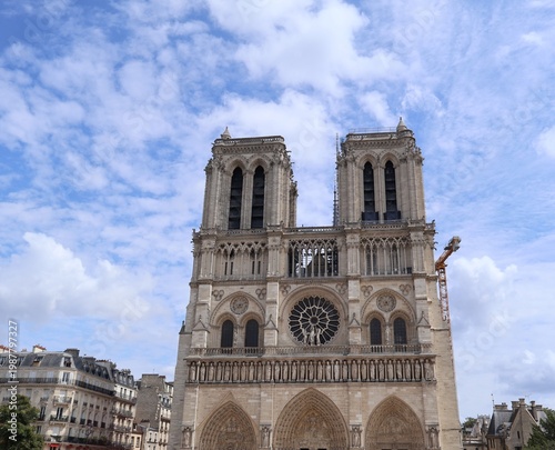 Notre-Dame de Paris cathedral in France