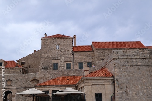 Old Town of Dubrovnik, Croatia near the Old Harbor