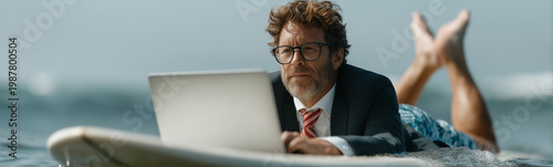 Business on Surfboard: A we...