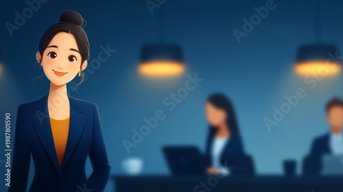 Confident Woman in Corporat...