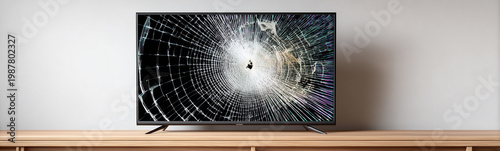 Shattered Screen: A stark i...