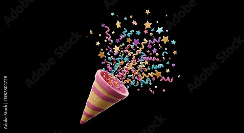 Joyful Confetti Burst